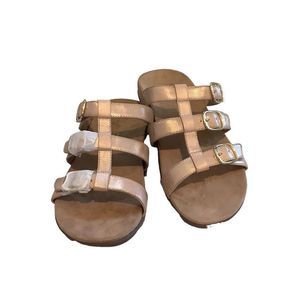 NWOB Vionic Misa Rose Gold Strappy Orthopedic Comfort Sandal women’s Size 9